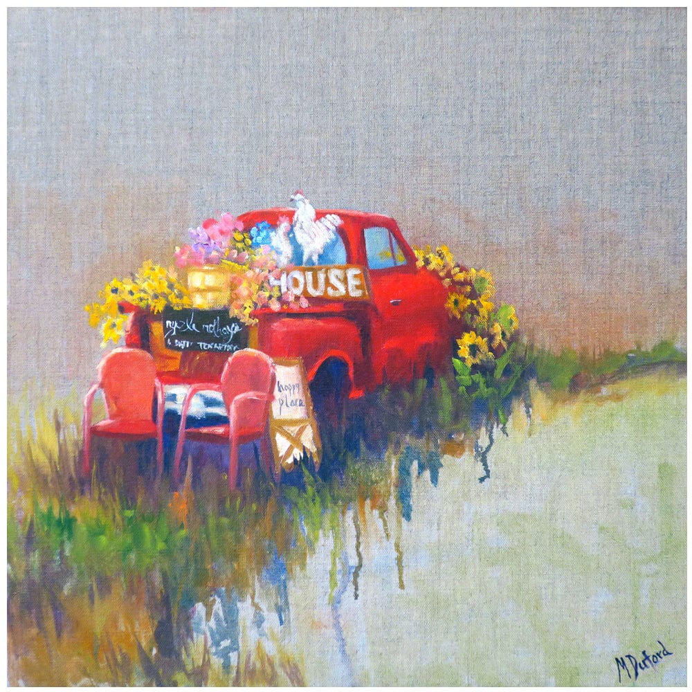 Sweet Tea Outdoor Canvas Art - Outdoorartpross