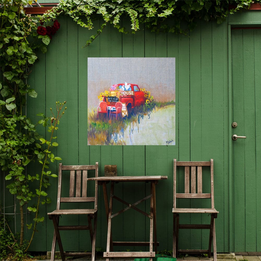 Sweet Tea Outdoor Canvas Art - Outdoorartpross