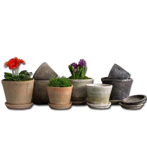 Tall Cylinder Farmer's Pot - Mixed Set of 16 - Outdoorartpross