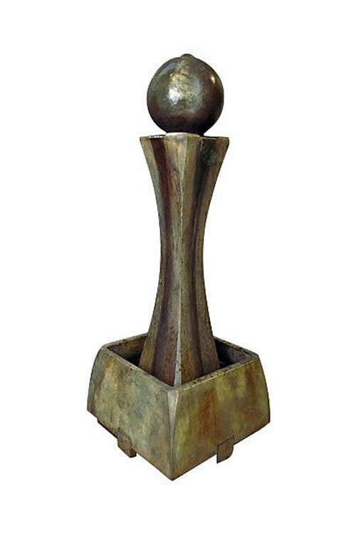 Tall Hourglass Outdoor Fountain - Outdoorartpross
