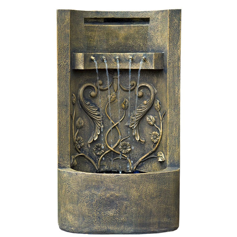 The Tuscany 26" Floor/Wall Fountain - Outdoorartpross