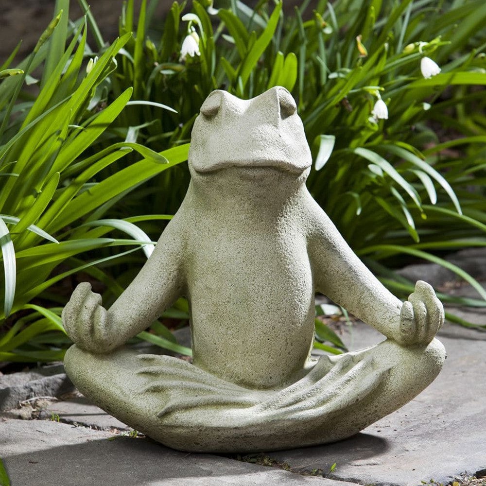 Totally Zen Too Cast Stone Garden Statue - Outdoorartpross