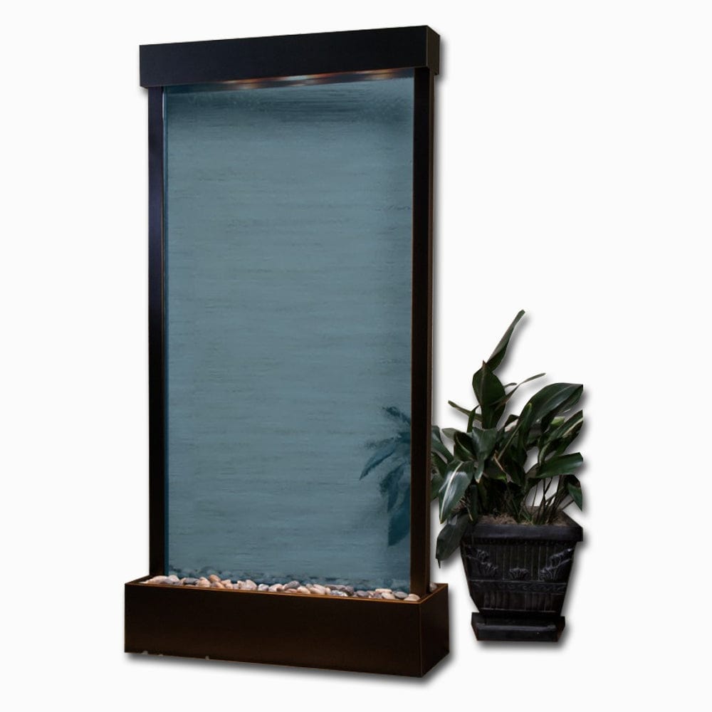 TranquilRiver_CenteredInBase_-GreenGlass-BlackenedCopper-White - Outdoorartpross