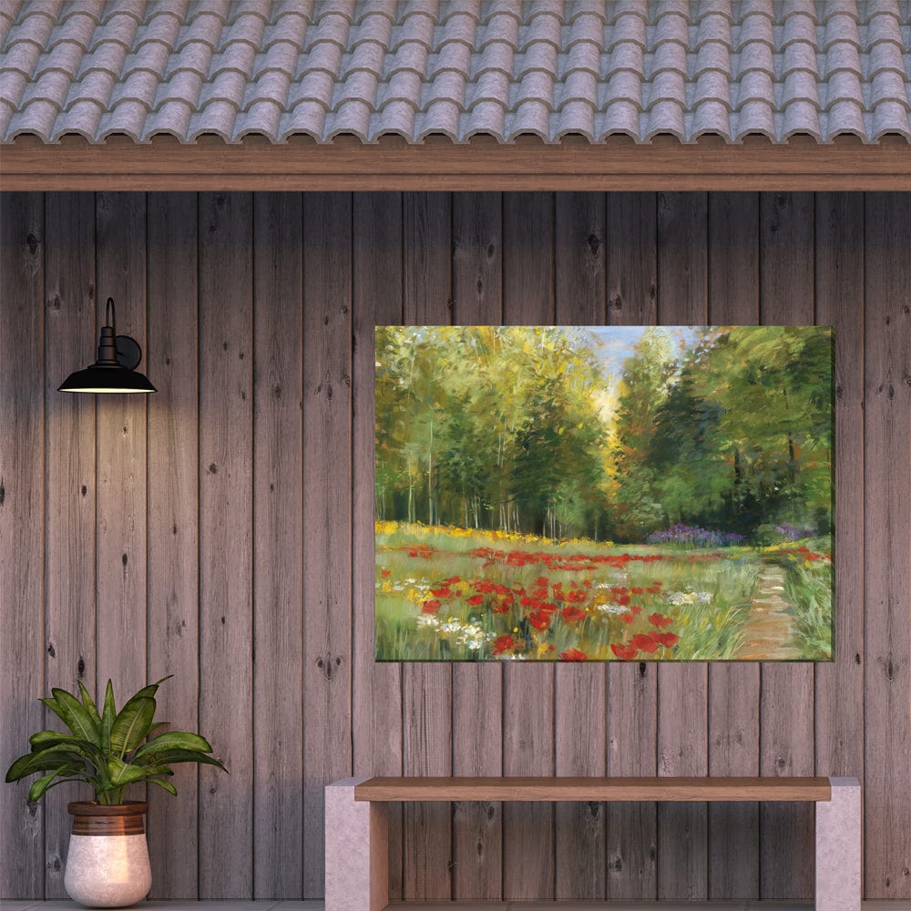 Wilderness Walk Outdoor Canvas Art - Outdoorartpross