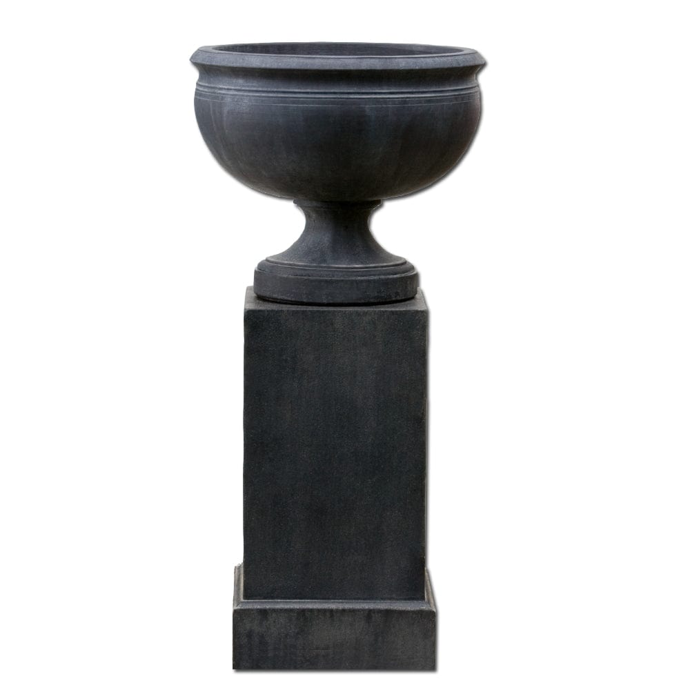 Williamsburg Plantation Urn on Classic Tall Pedestal - Outdoorartpross
