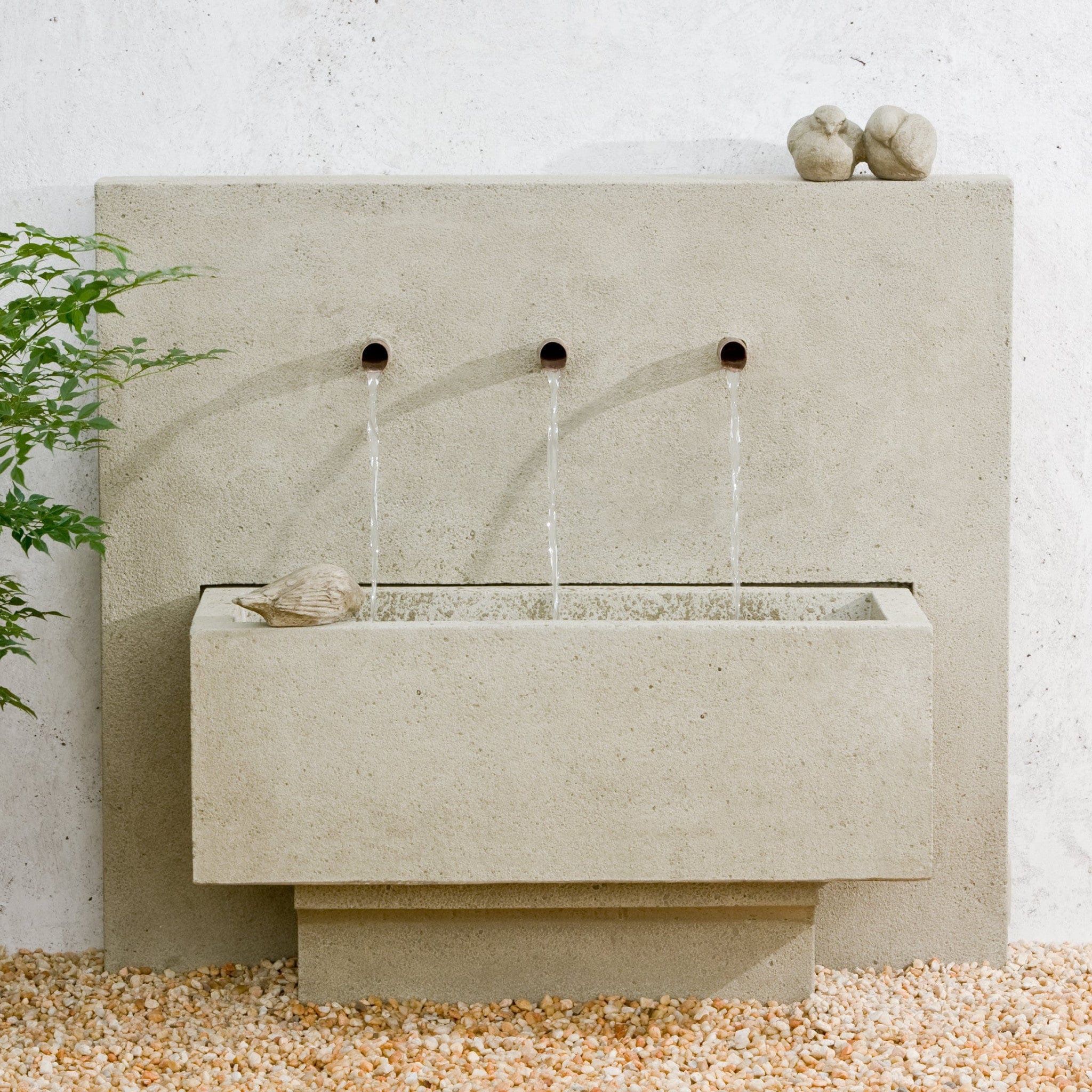 X3 Outdoor Wall Water Fountain - Outdoorartpross