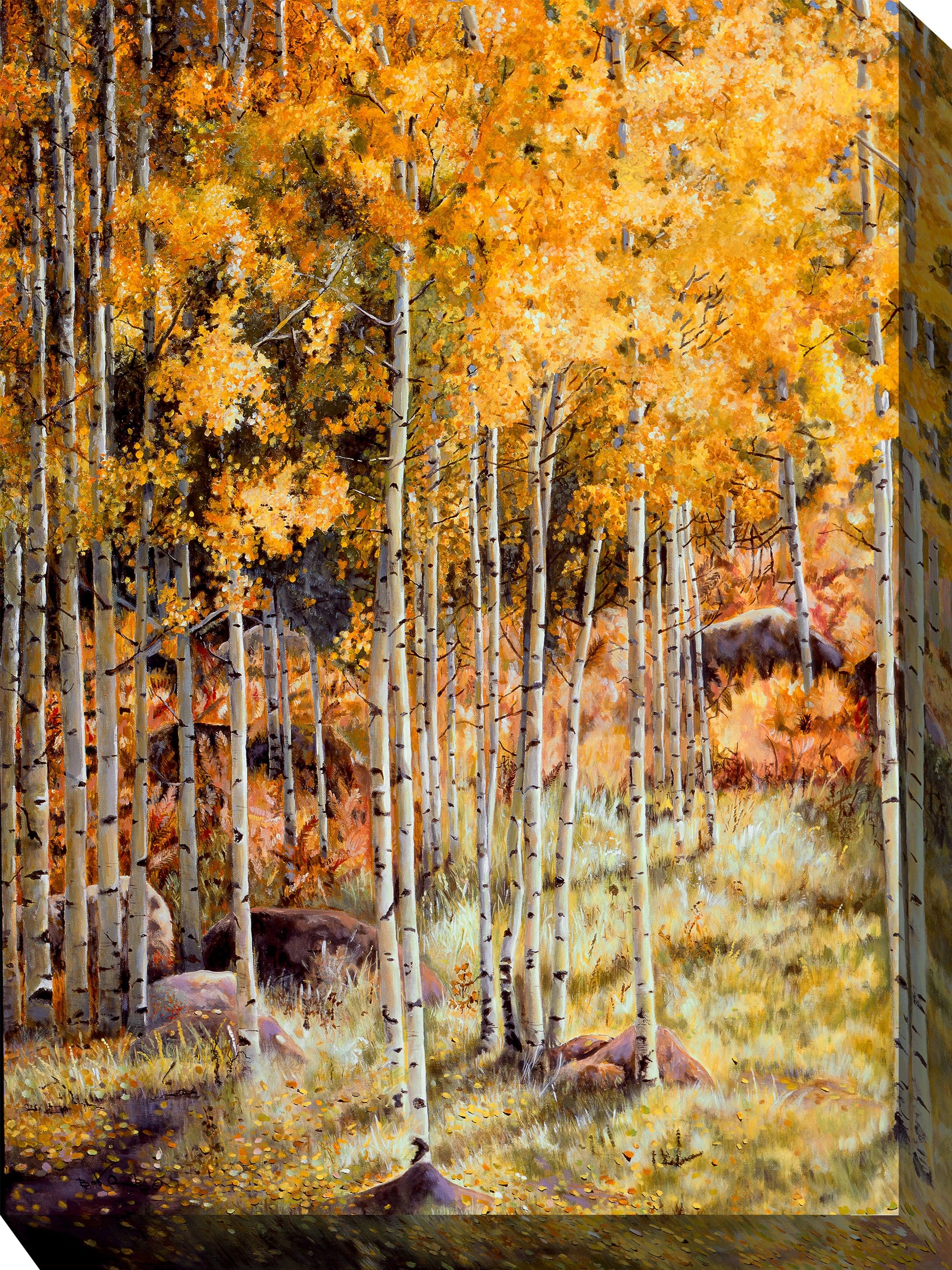 Hidden Gold Outdoor Canvass Art - Outdoorartpross
