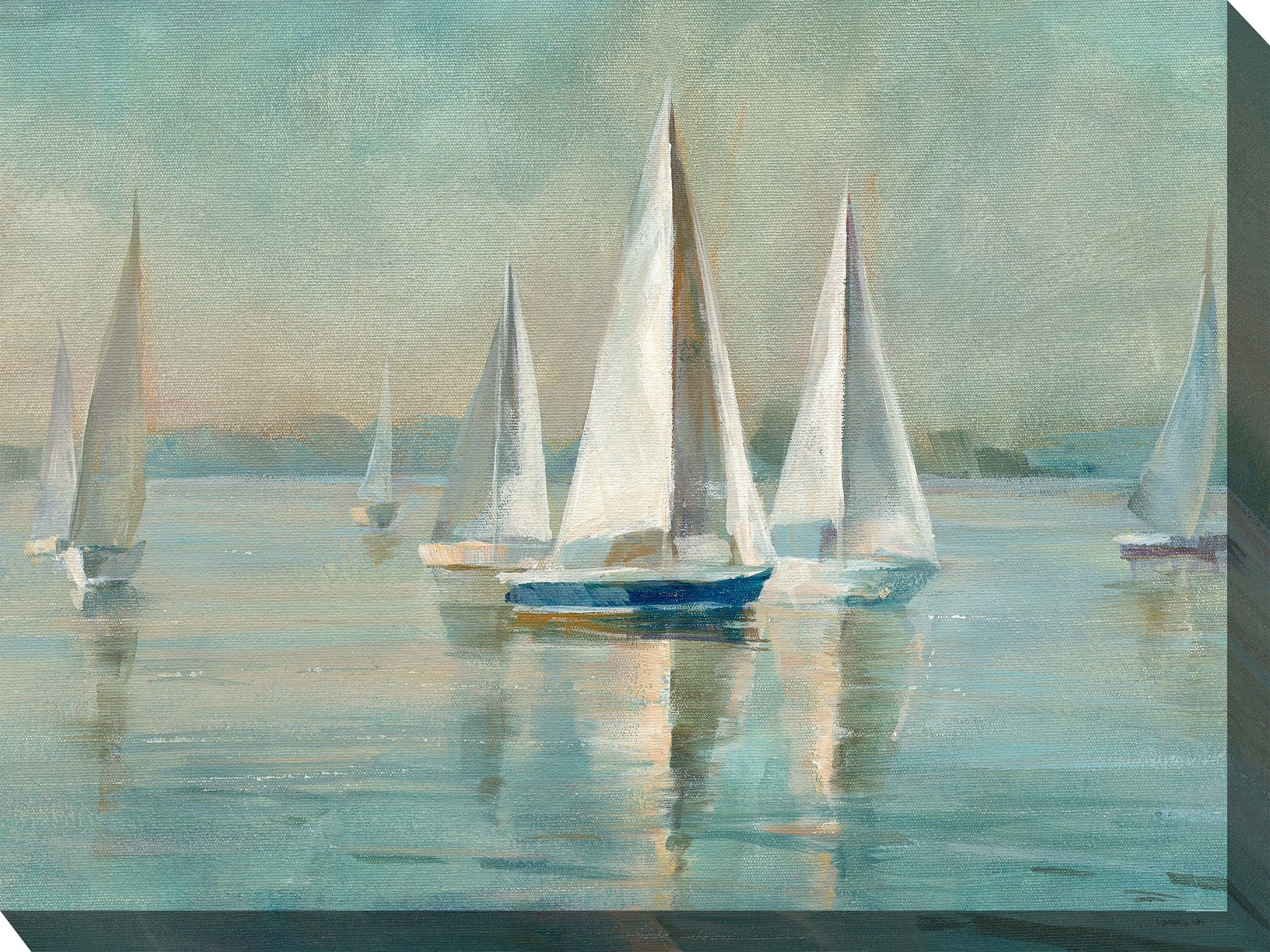 Smooth Sailing Outdoor Canvass Art - Outdoorartpross