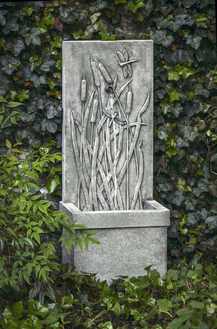 Dragonfly Wall Water Fountain - Outdoorartpross